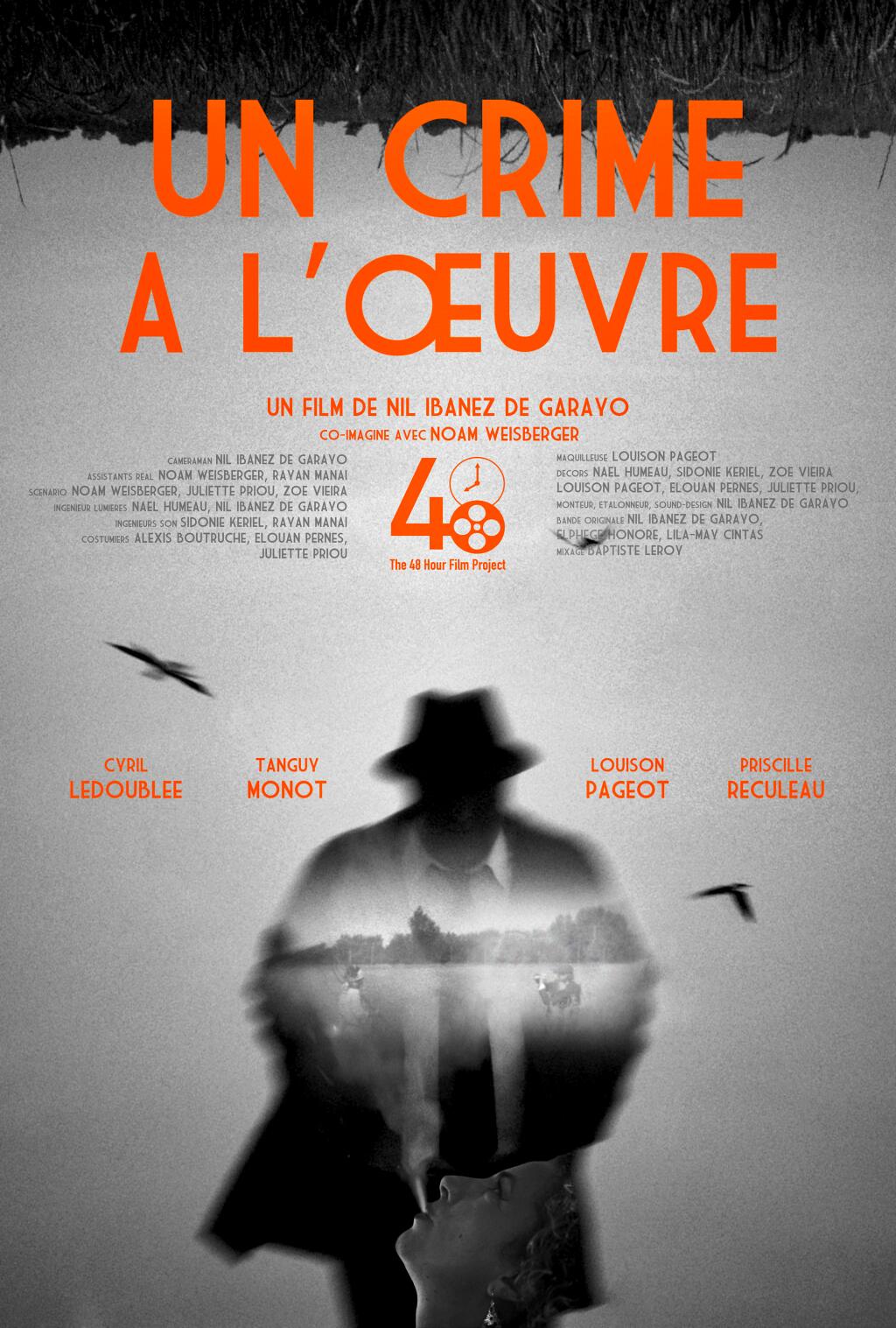 Filmposter for Un crime à l'œuvre
